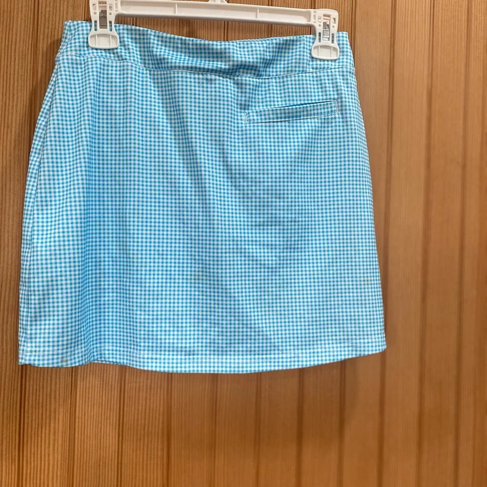 Pebble Beach Women's Sky Blue Mini Skirt - Picture 4 of 8